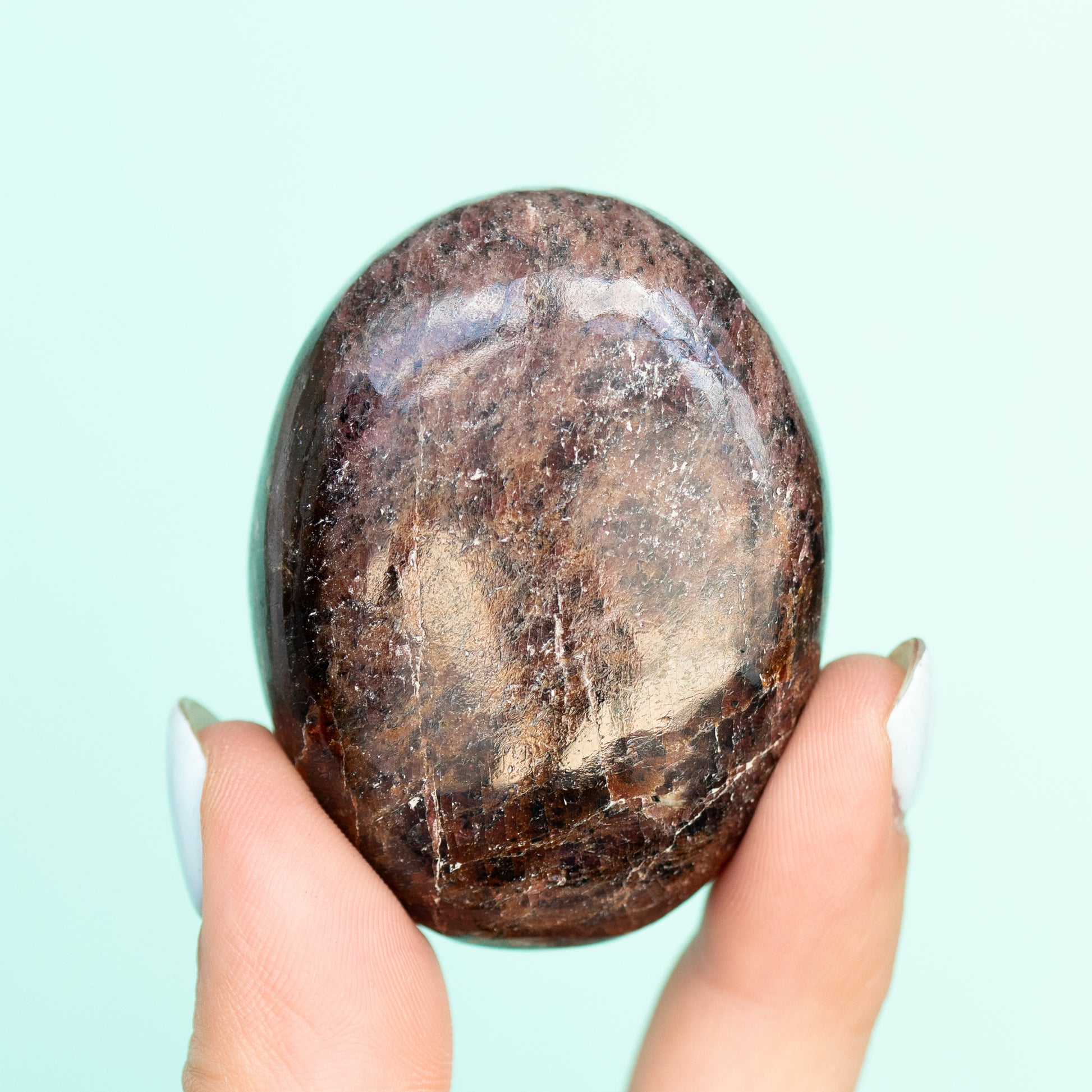 Garnet Palm Stone