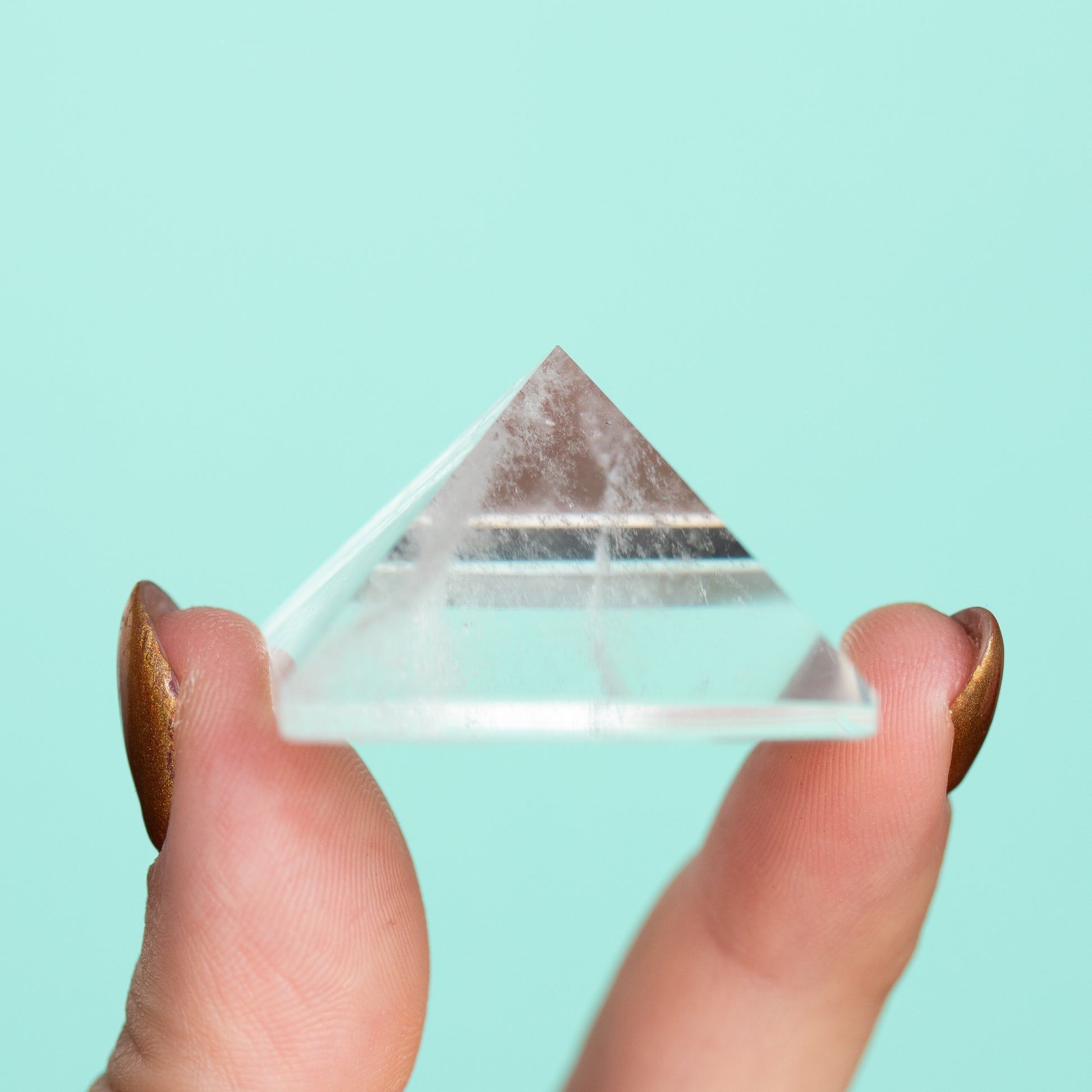 Clear Quartz Pyramid