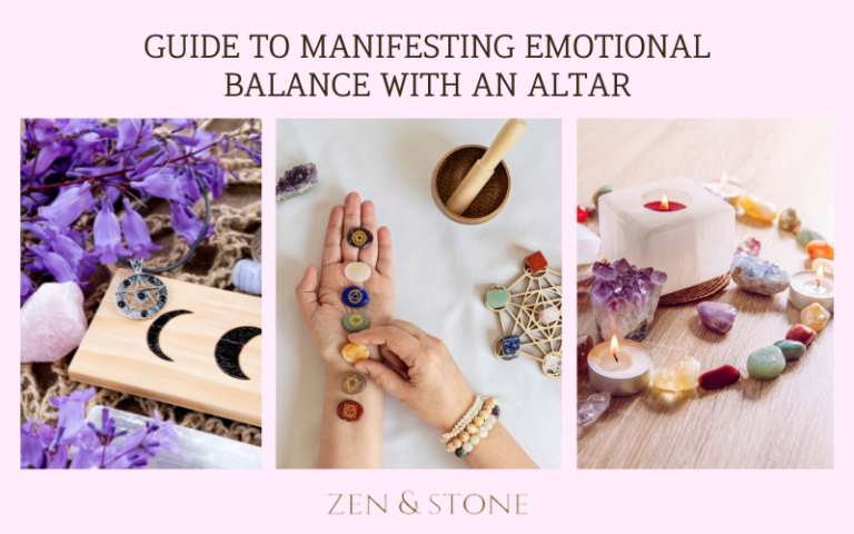 Guide to Manifesting Emotional Balance With an Altar