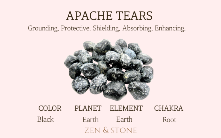 Apache Tears – Meaning, Uses, & Healing Properties