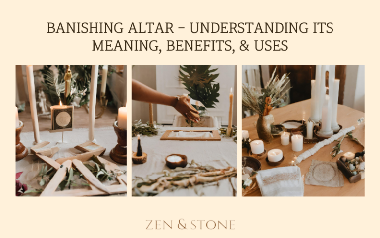 Banishing Altar – Meaning, Benefits, & Uses