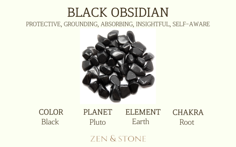 Black Obsidian – Meaning, Uses, & Healing Properties