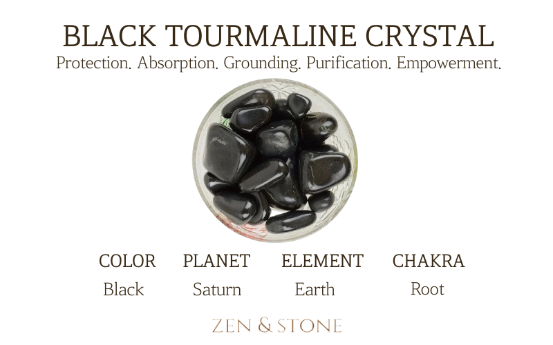 Black Tourmaline Crystal – Meaning, Uses, & Healing Properties