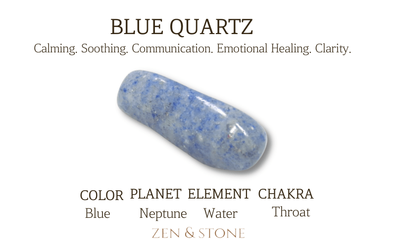 Blue Quartz – Meaning, Uses,  & Healing Properties