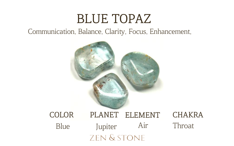 Blue Topaz – Meaning, Uses, & Healing Properties