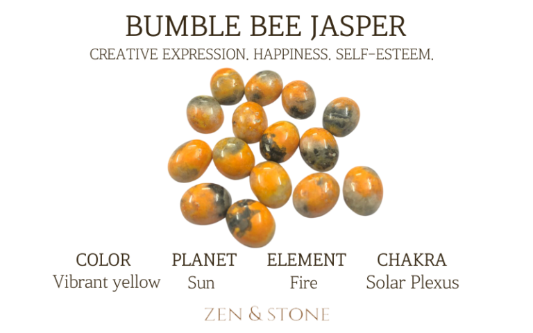 Bumble Bee Jasper – Meaning, Uses, & Healing Properties
