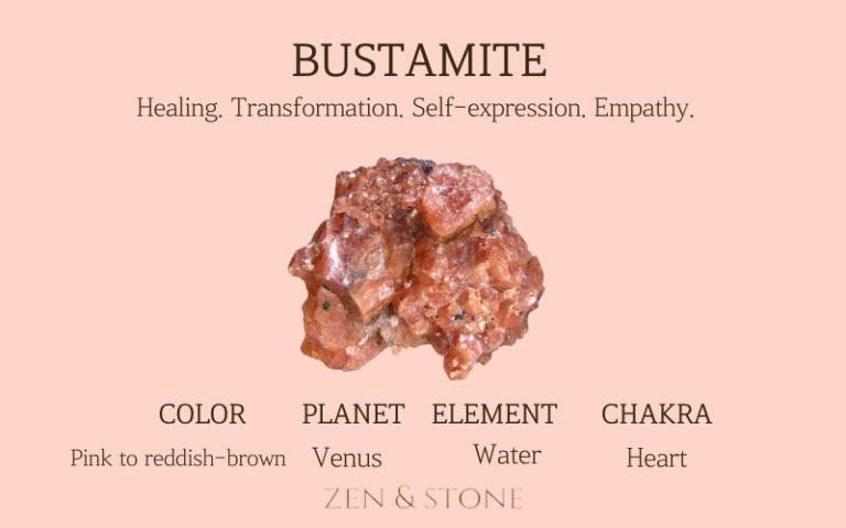 Bustamite – Meaning, Uses, & Healing Properties