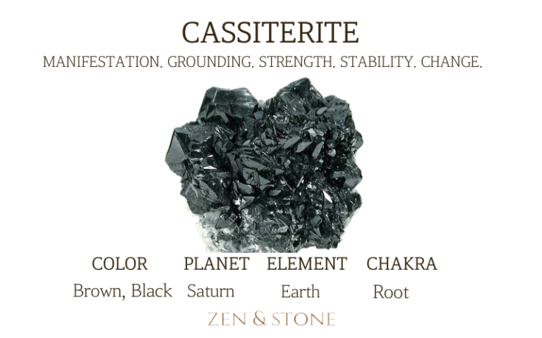 Cassiterite – Meaning, Uses, & Healing Properties