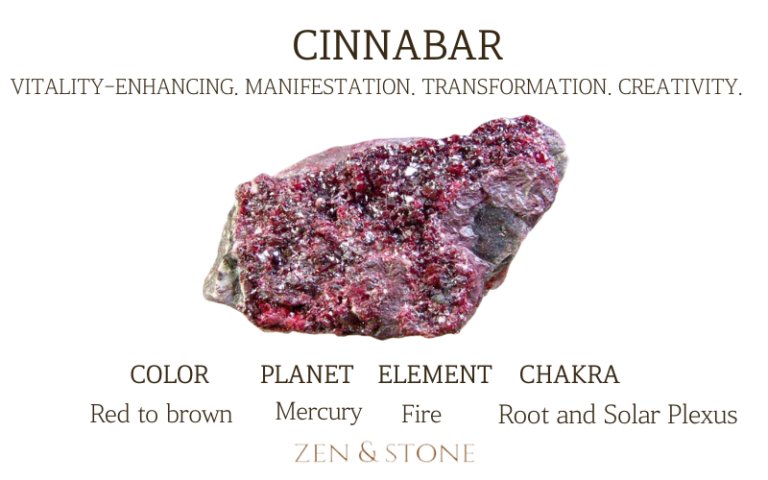 Cinnabar – Meaning, Uses, & Healing Properties