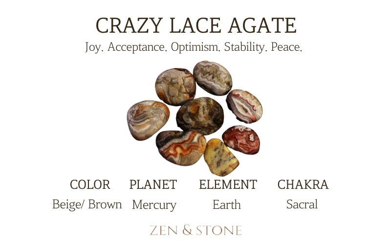 Crazy Lace Agate: Meaning, Uses,  & Healing Properties