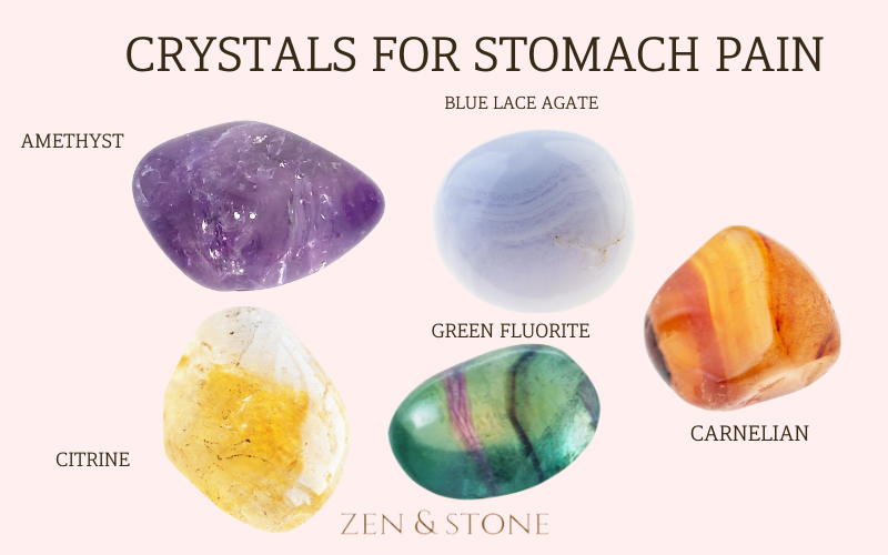 10 Best Crystals for Stomach Pain