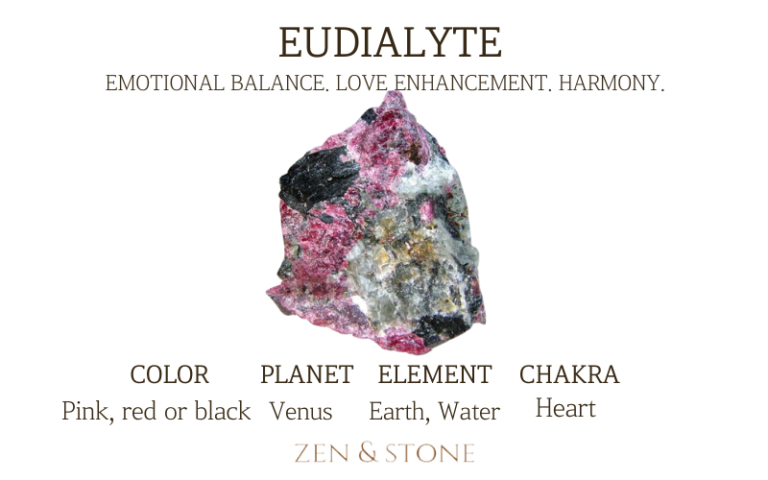 Eudialyte – Meaning, Uses, & Healing Properties