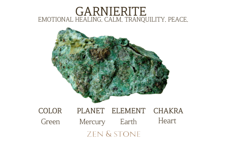 Garnierite – Meaning, Uses, & Healing Properties