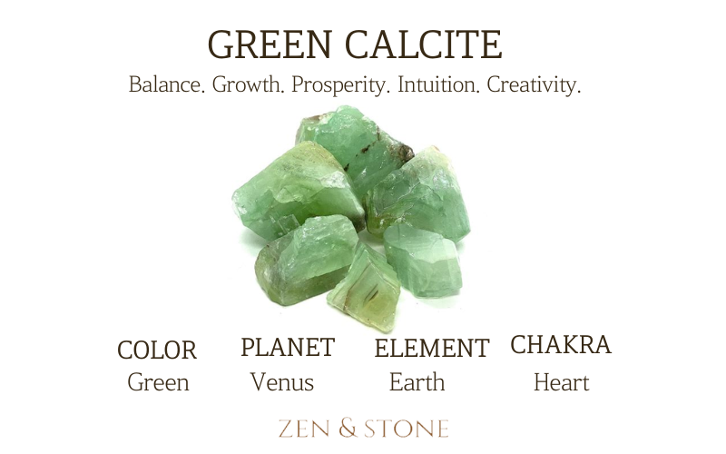 Green Calcite – Meaning, Uses, & Healing Properties