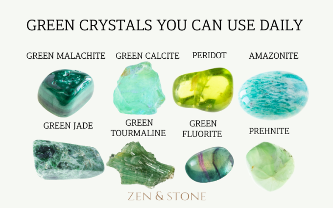 Green Crystals – Meaning, Uses, & Healing Properties