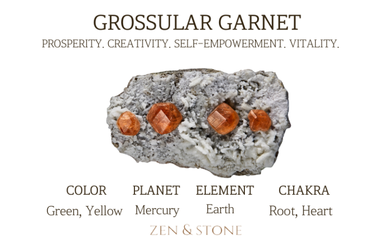 Grossular Garnet – Meaning, Uses, & Healing Properties