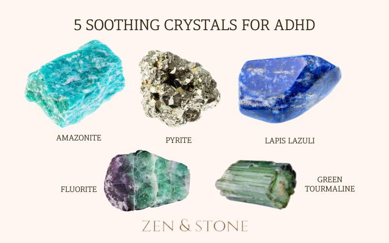 5 Soothing Crystals for ADHD
