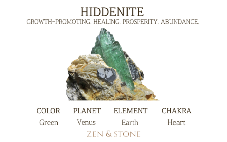 Hiddenite – Meaning, Uses, & Healing Properties