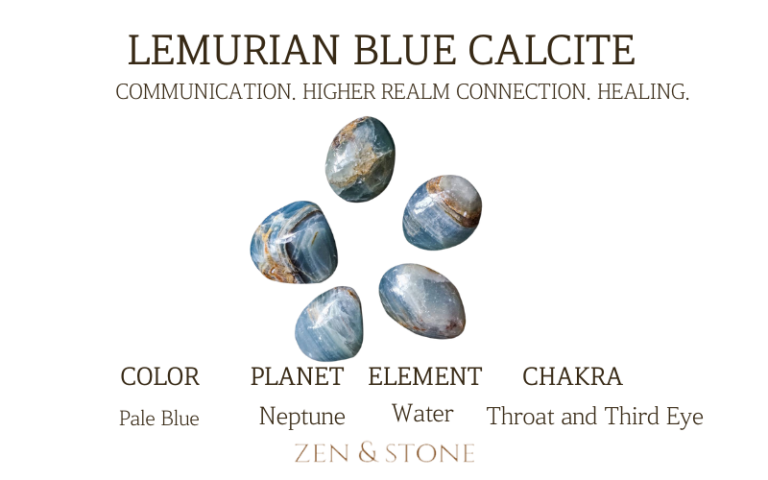 Lemurian Blue Calcite – Meaning, Uses, & Healing Properties