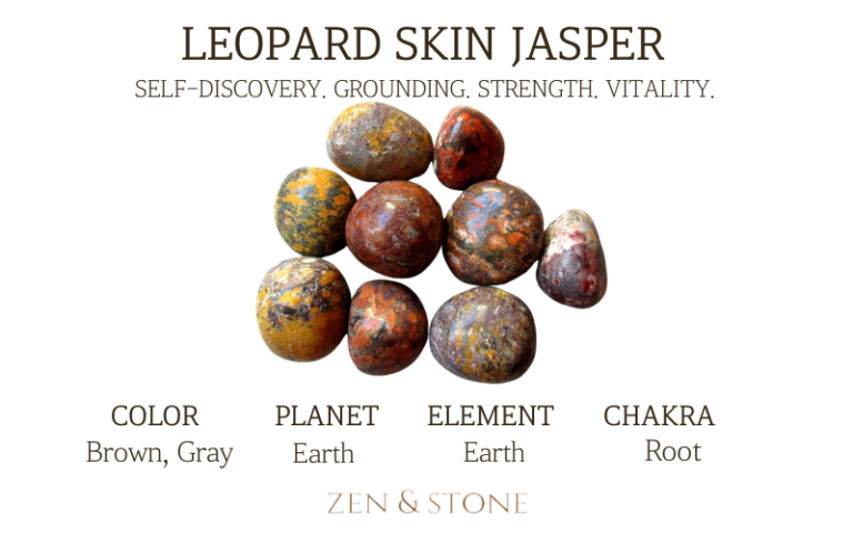 Leopard Skin Jasper – Meaning, Uses, & Healing Properties