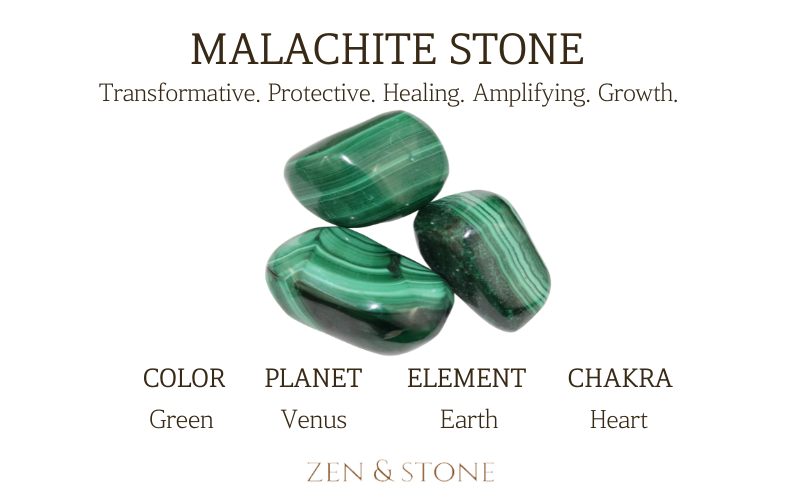 Malachite Stone  – Meaning, Uses, & Healing Properties