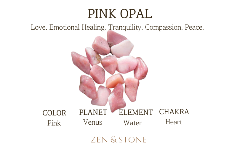 Pink Opal – Meaning, Uses,  & Healing Properties