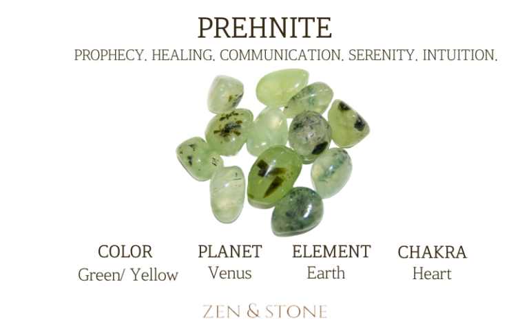 Prehnite – Meaning, Uses, & Healing Properties