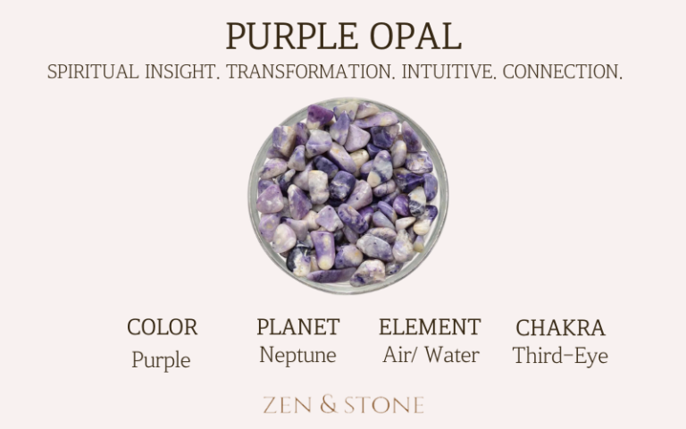 Purple Opal – Meaning, Uses, & Healing Properties