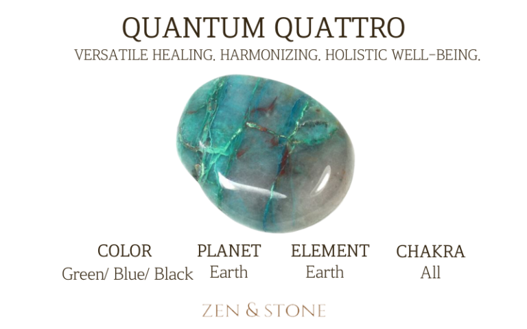 Quantum Quattro – Meaning, Uses, & Healing Properties