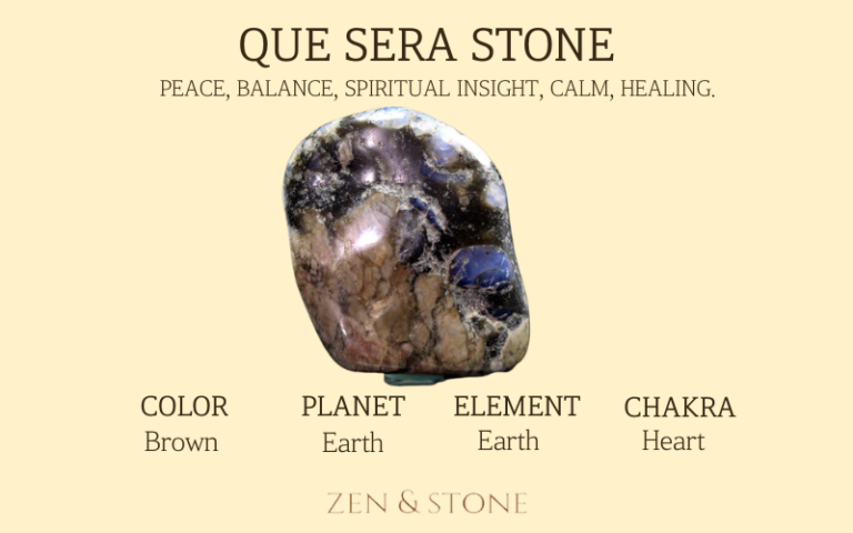 Que Sera Stone – Meaning, Uses, & Healing Properties