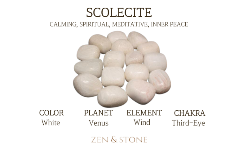 Scolecite  – Meaning, Uses, & Healing Properties