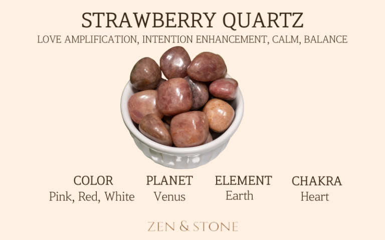 Strawberry Quartz – Meaning, Uses, & Healing Properties
