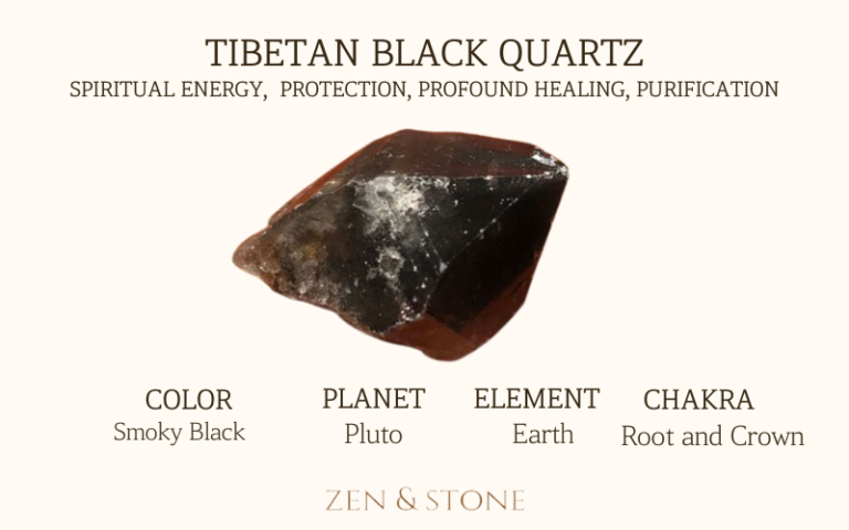 Tibetan Black Quartz – Meaning, Uses, & Healing