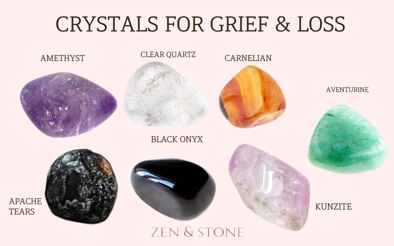 15 Best Crystals for Grief & Loss