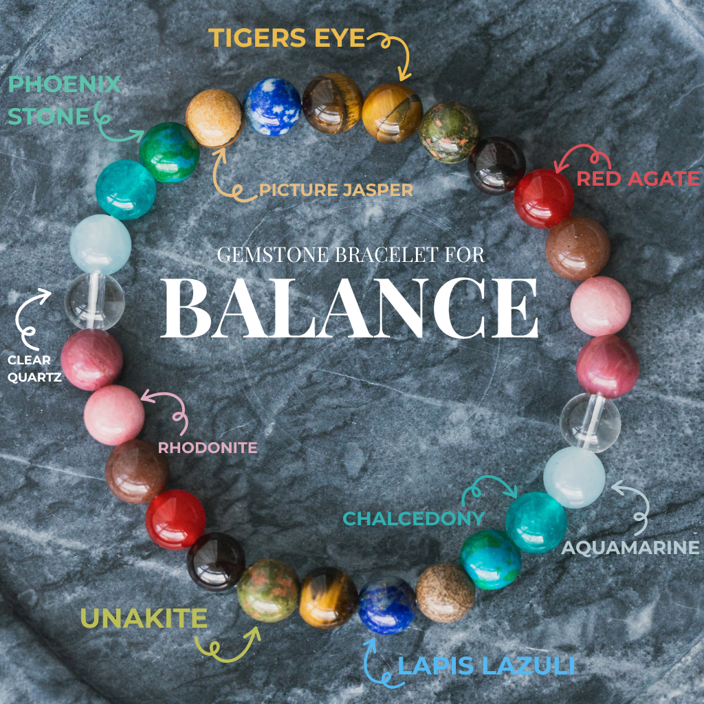 BALANCE Gemstone Bracelet