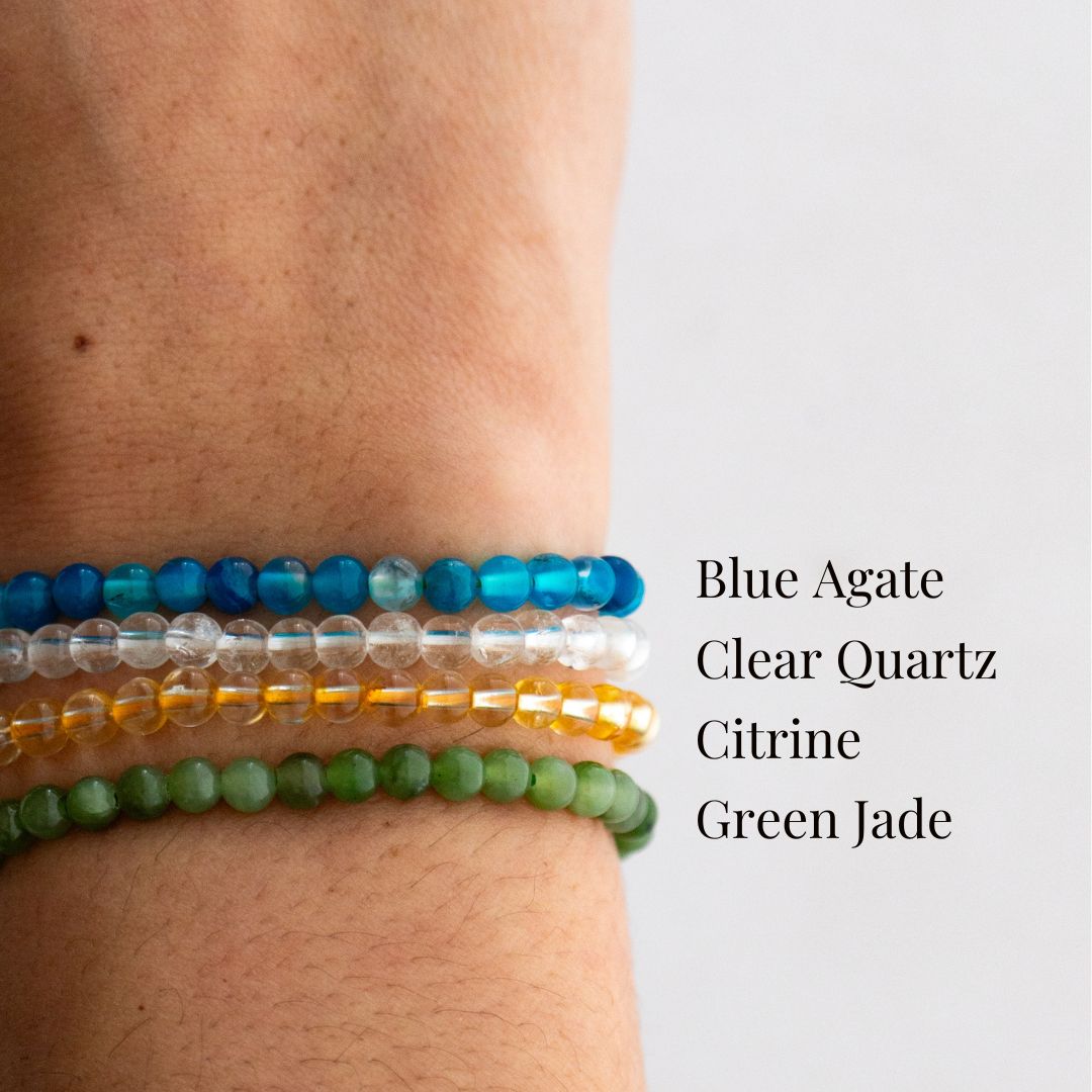 Virgo Gemstone Bracelet Stack