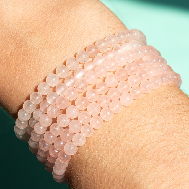 Rose Quartz Gemstone Bracelet
