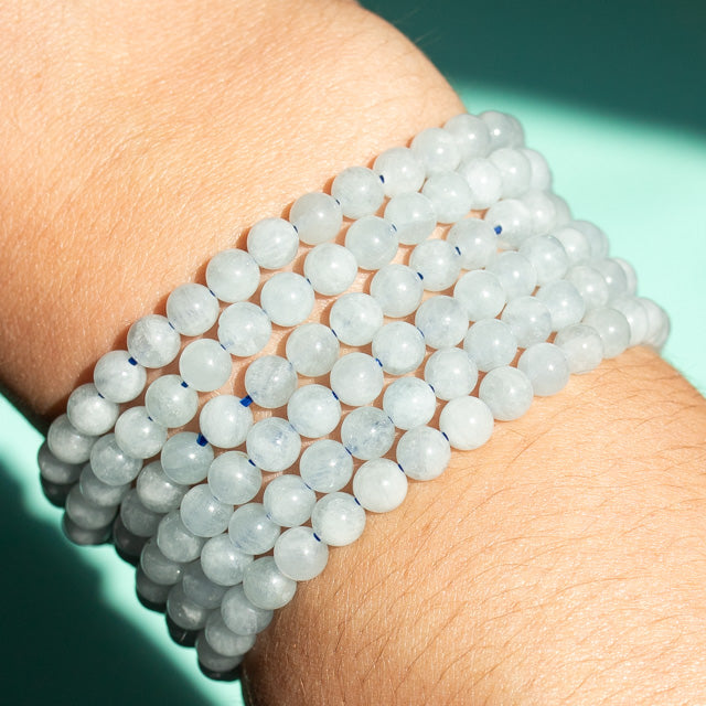 Aquamarine Gemstone Bracelet