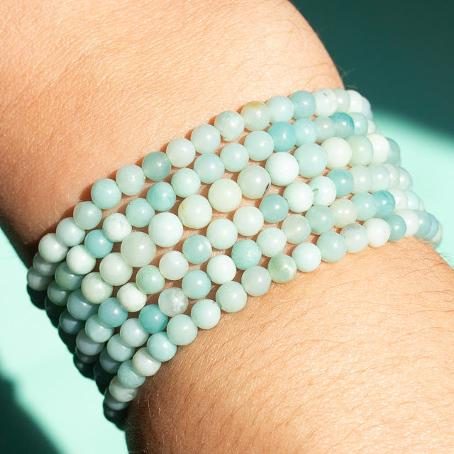 Ocean Amazonite Gemstone Bracelet