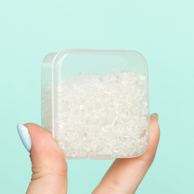 Clear Quartz Gemstone Chips