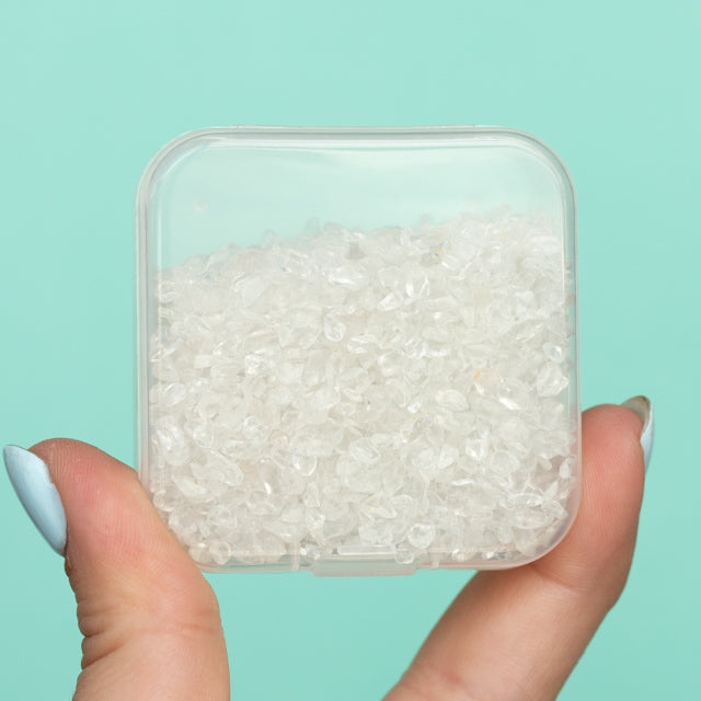 Clear Quartz Gemstone Chips