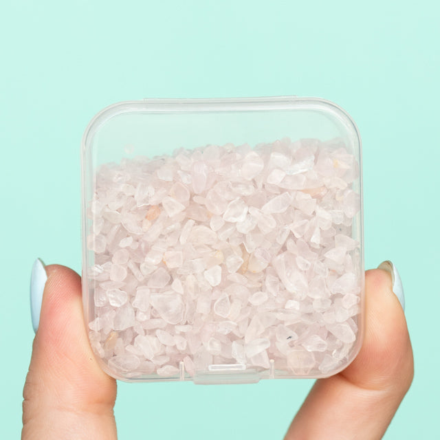 Rose Quartz Gemstone Chips