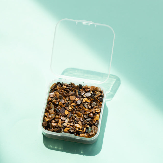 Tigers Eye Gemstone Chips