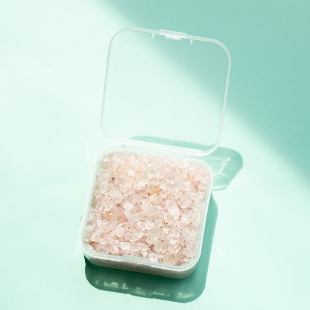 Rose Quartz Gemstone Chips