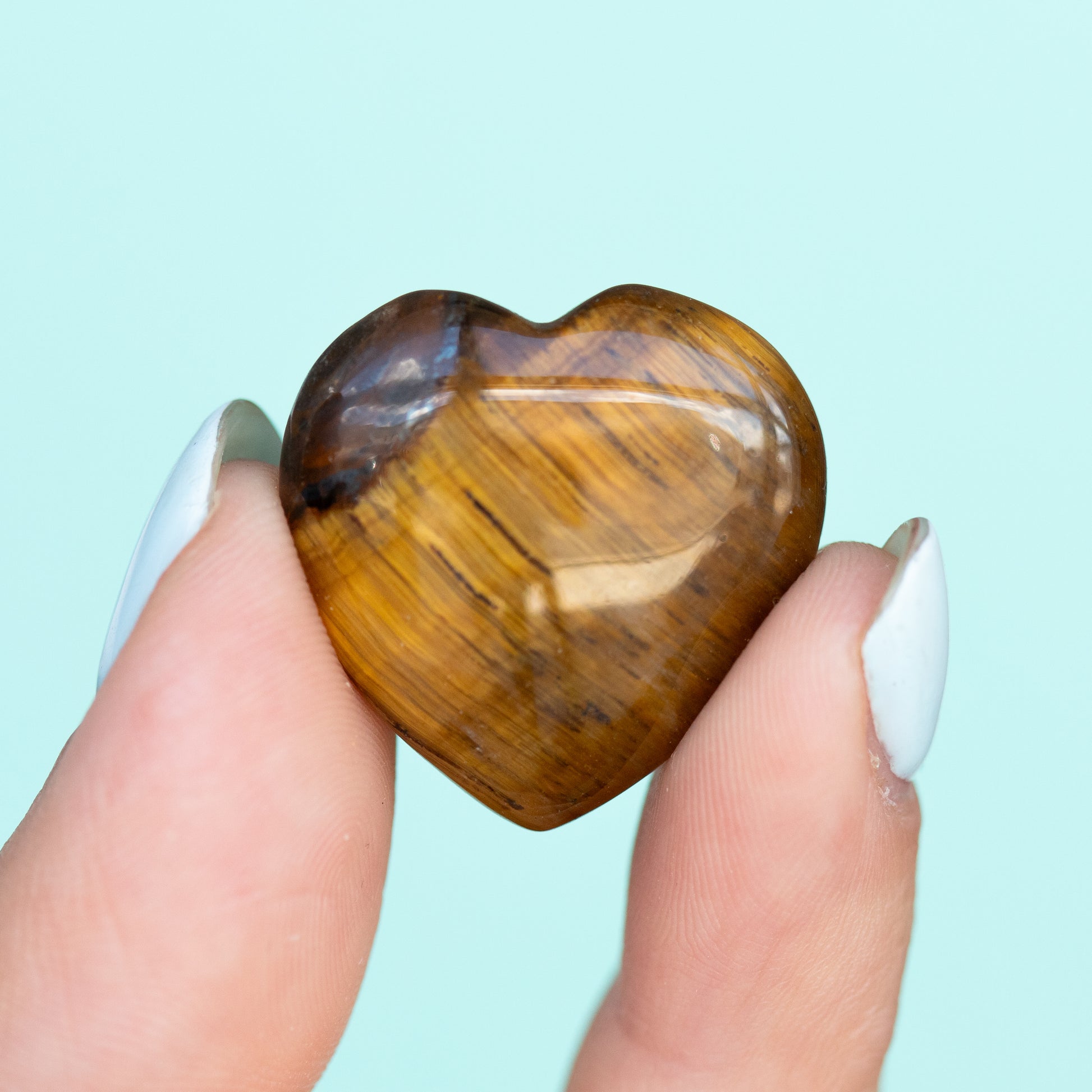 Tigers Eye Heart