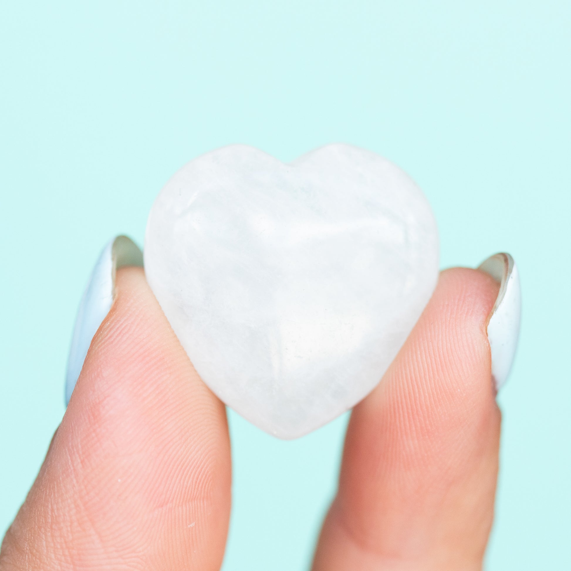Clear Quartz Heart