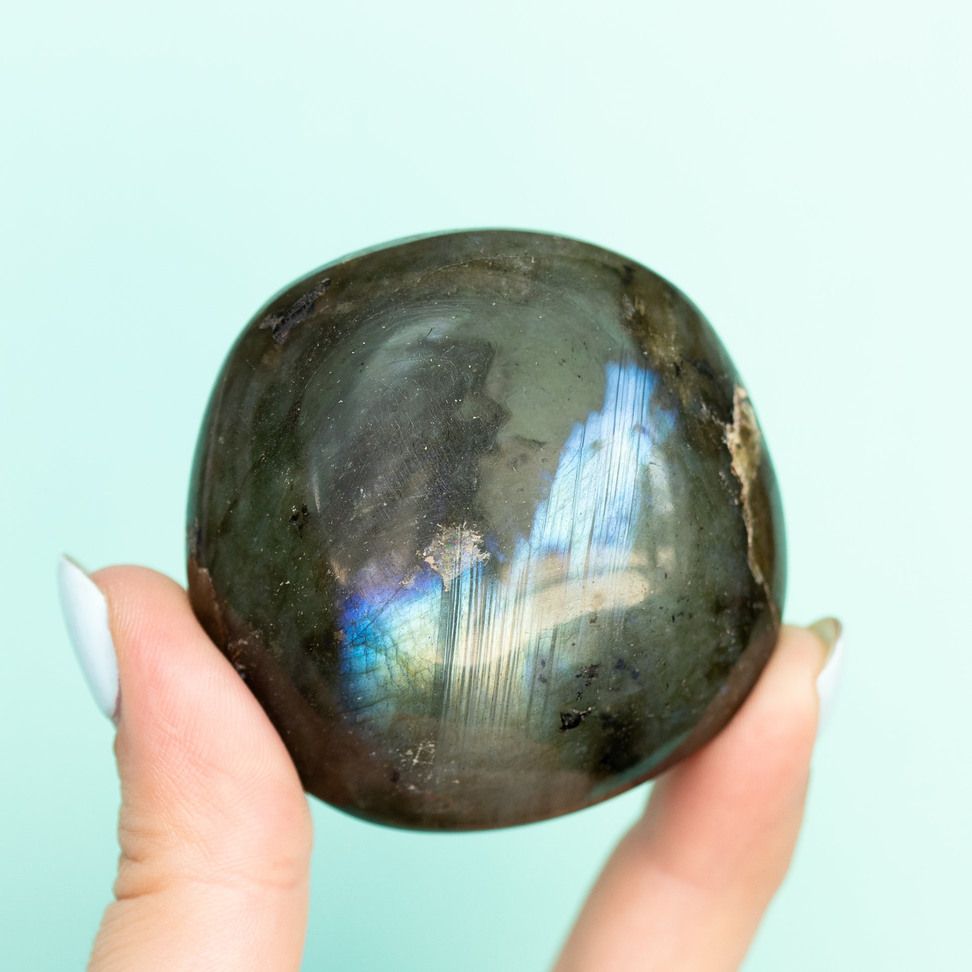 Labradorite Palm Stone
