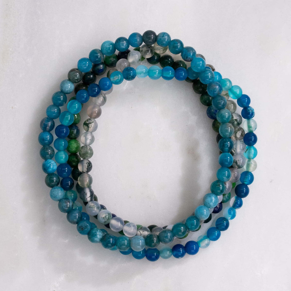 Rectangle Stack Gemini Gemini Gemstone Bracelet Stack – Zen & Stone