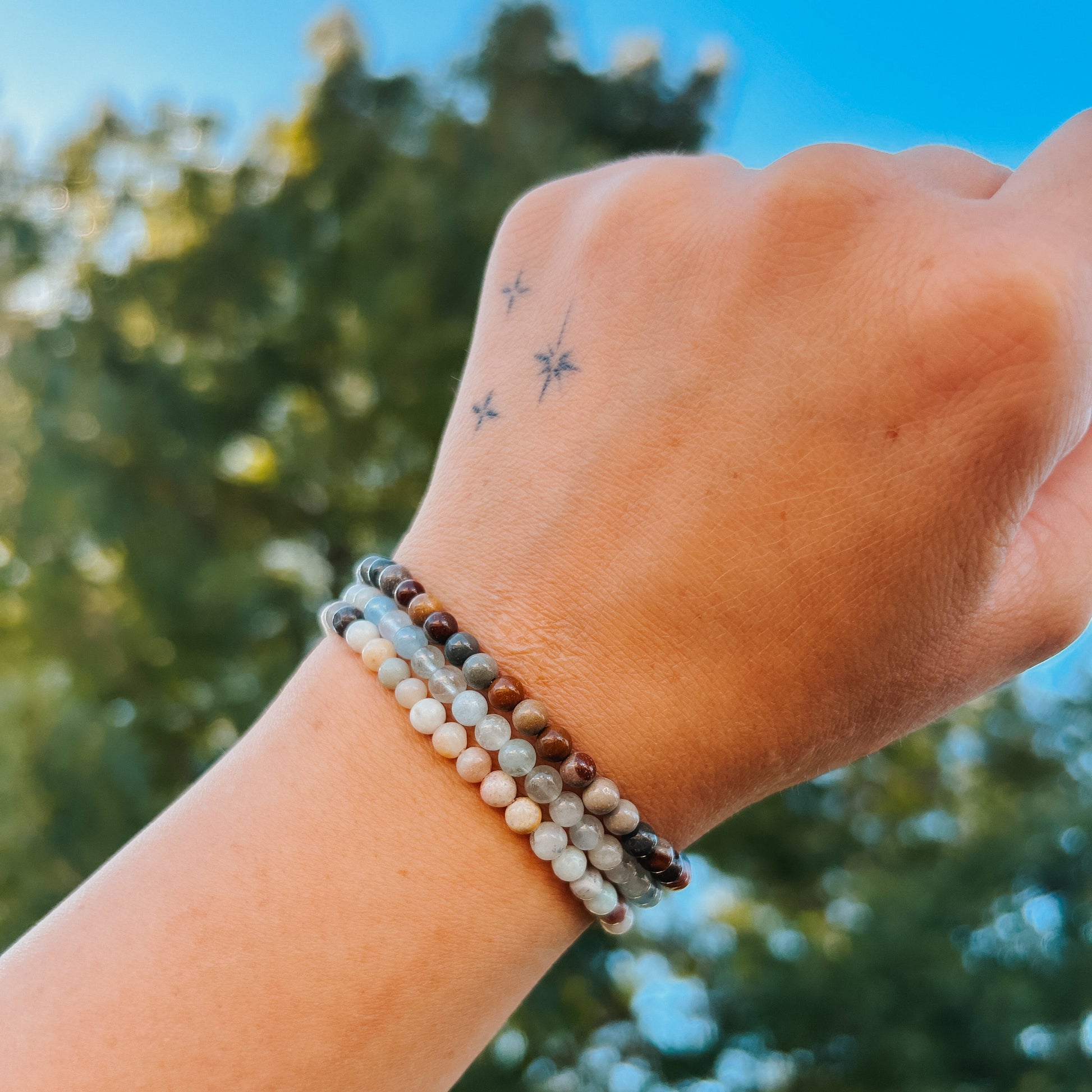 Picture Jasper Gemstone Bracelet