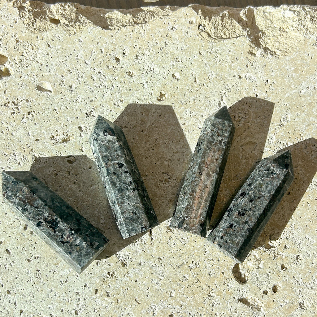 Natural Flame Stone Tower